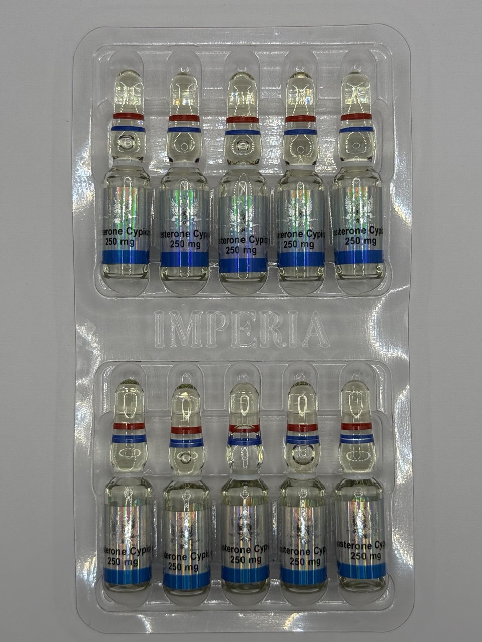 Testosterone cypionate 10amp x 250mg/ 1ml Imperia Labs