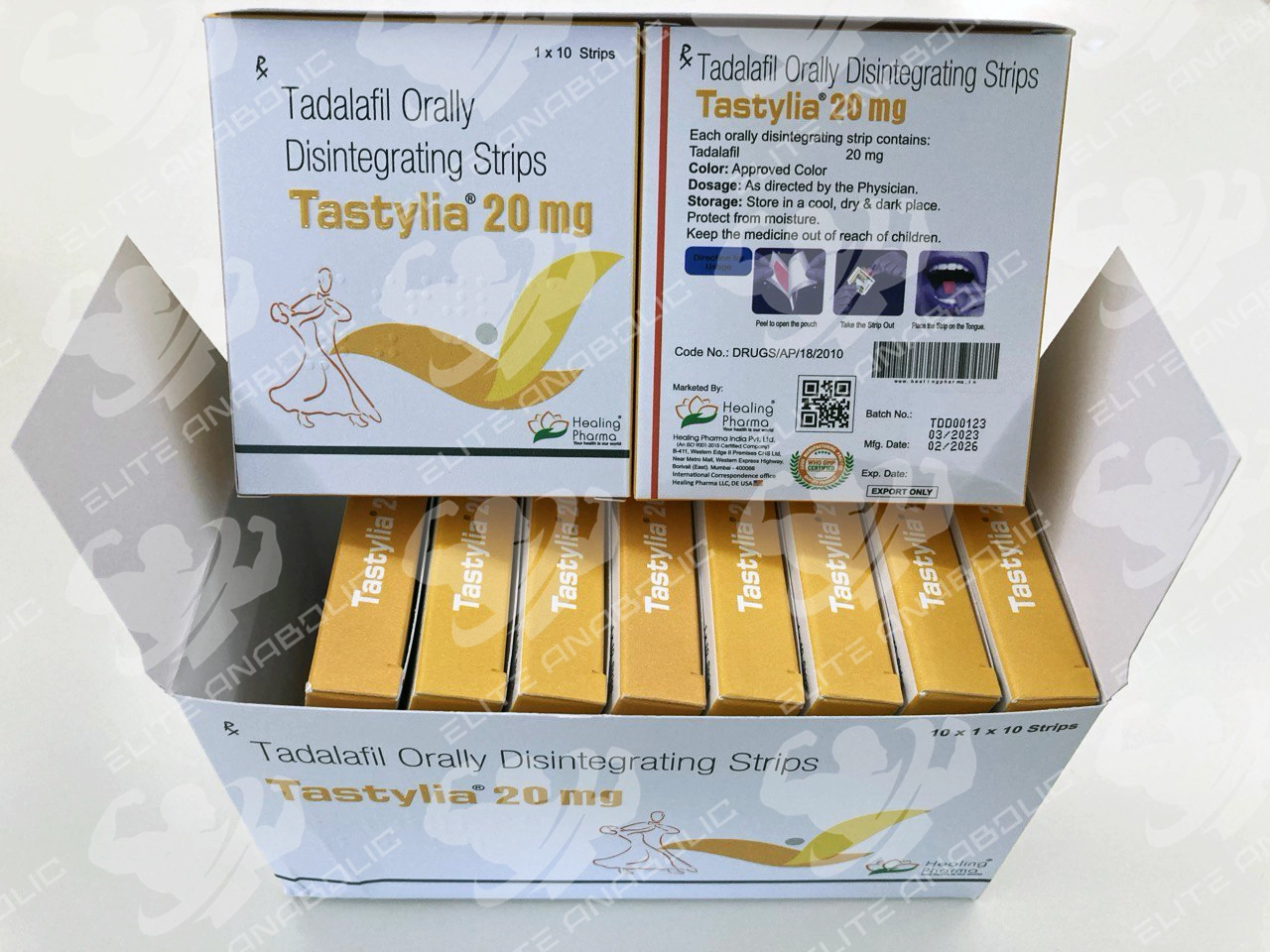 Tadalafil - Cialis - Orally Disintegrating Strips 20mg