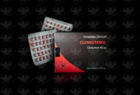 Clenbuterol 105tabs x 40mcg  Pharma Group