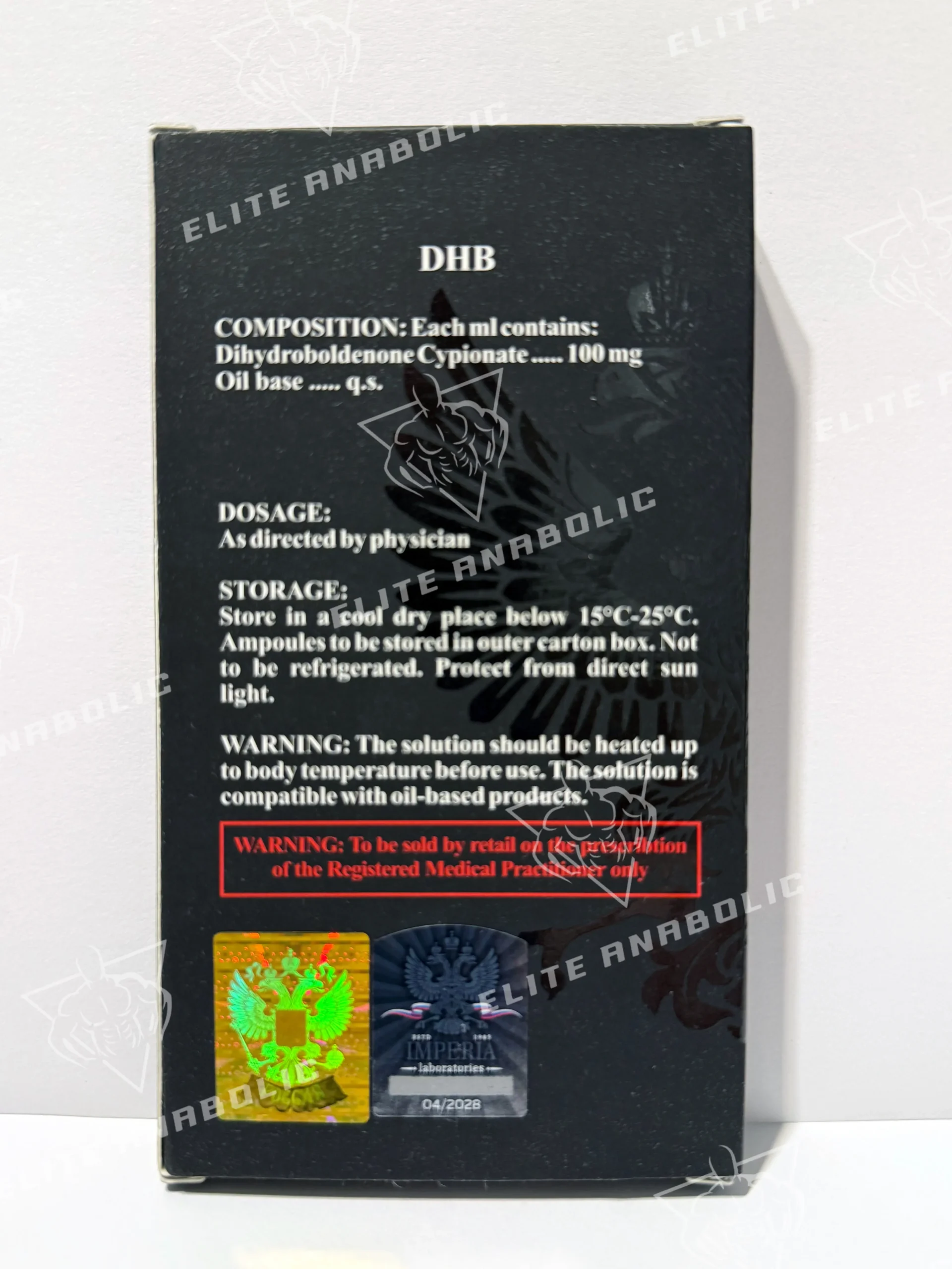 DHB – Imperia Lab (Dihydroboldenone / 1-Testosterone Cypionate)